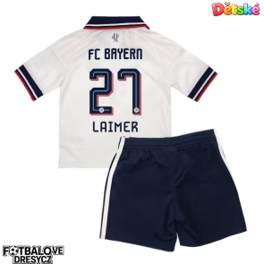 Bayern Munich Konrad Laimer #27 Dětské Venkovní dres komplet 2026-27 Krátký Rukáv (+ trenýrky)